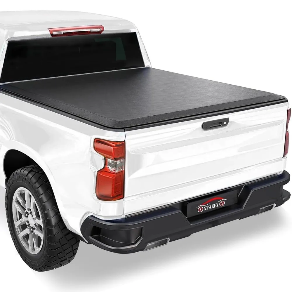 Soft Roll Up Tonneau Cover Fits 2007 2014 Silverado Sierra 1500/HD