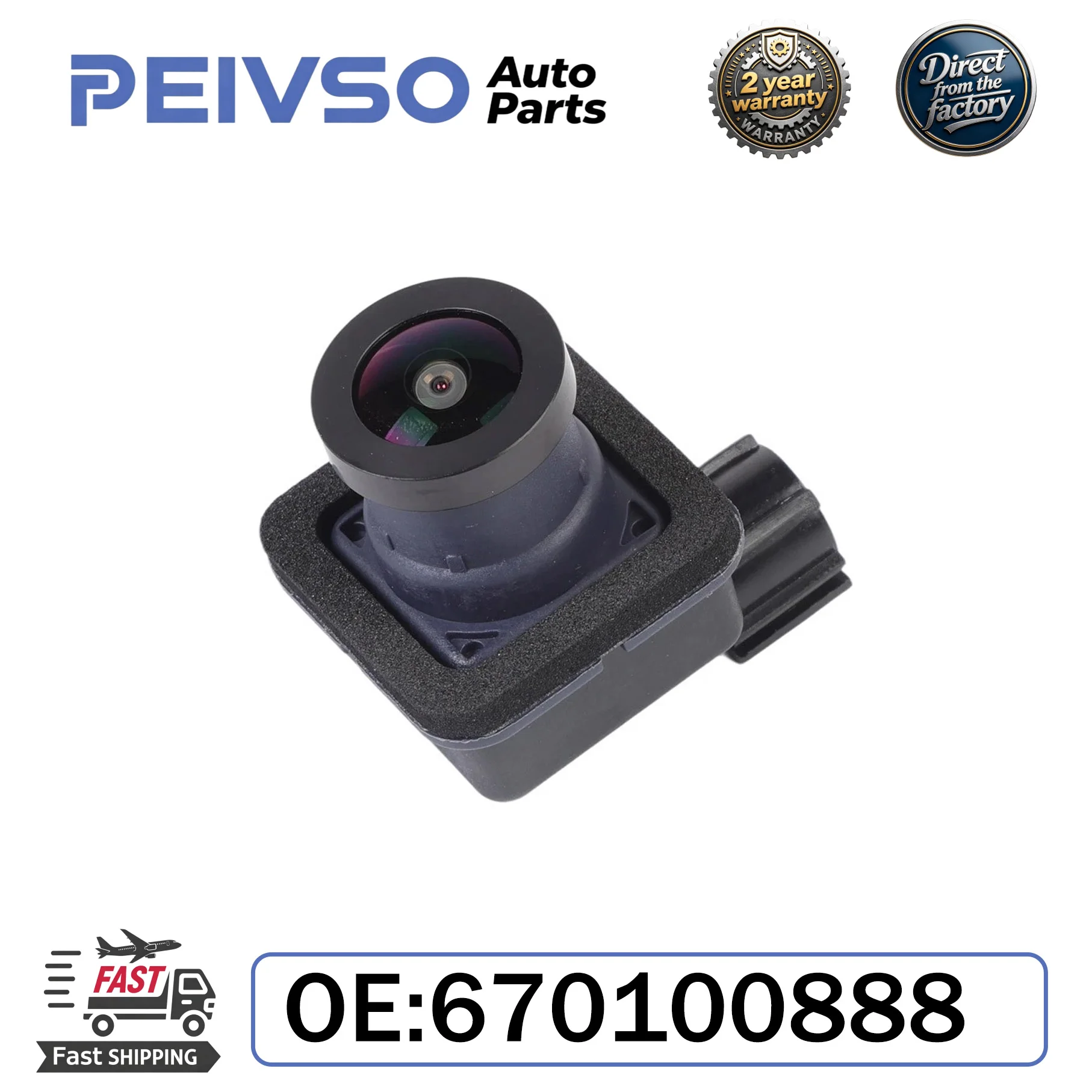 PEIVSO NEW High Quality 670100888 Rear View Parking Reverse Backup Camera for Maserati Levante 2017-2020 673011216 670104948