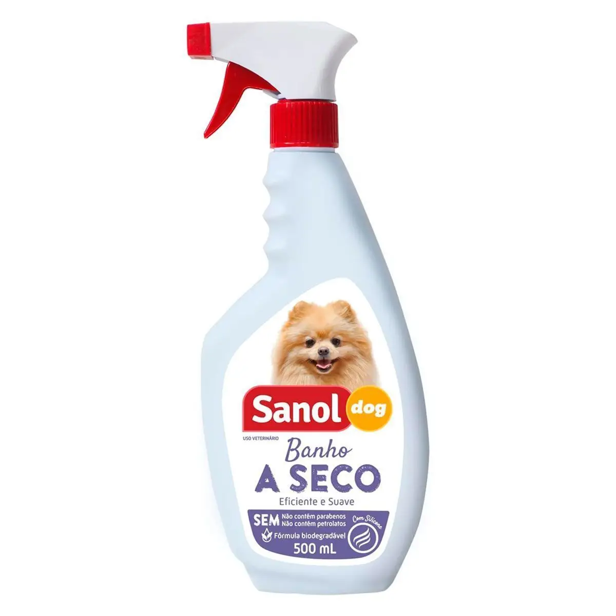 Dry Bath for Dogs Without Water Use Sanol Dog 500ml