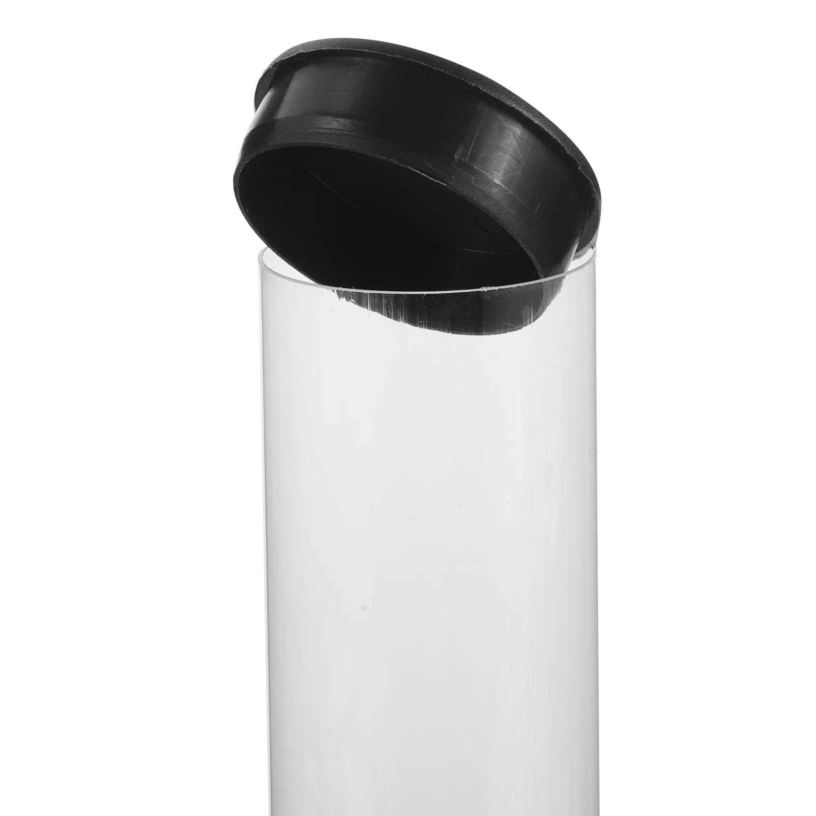 Portapenne per nail art in acrilico Organizzatore portatile trasparente per pennelli per unghie Espositore trasparente Cancelleria per riporre oggetti da tavolo