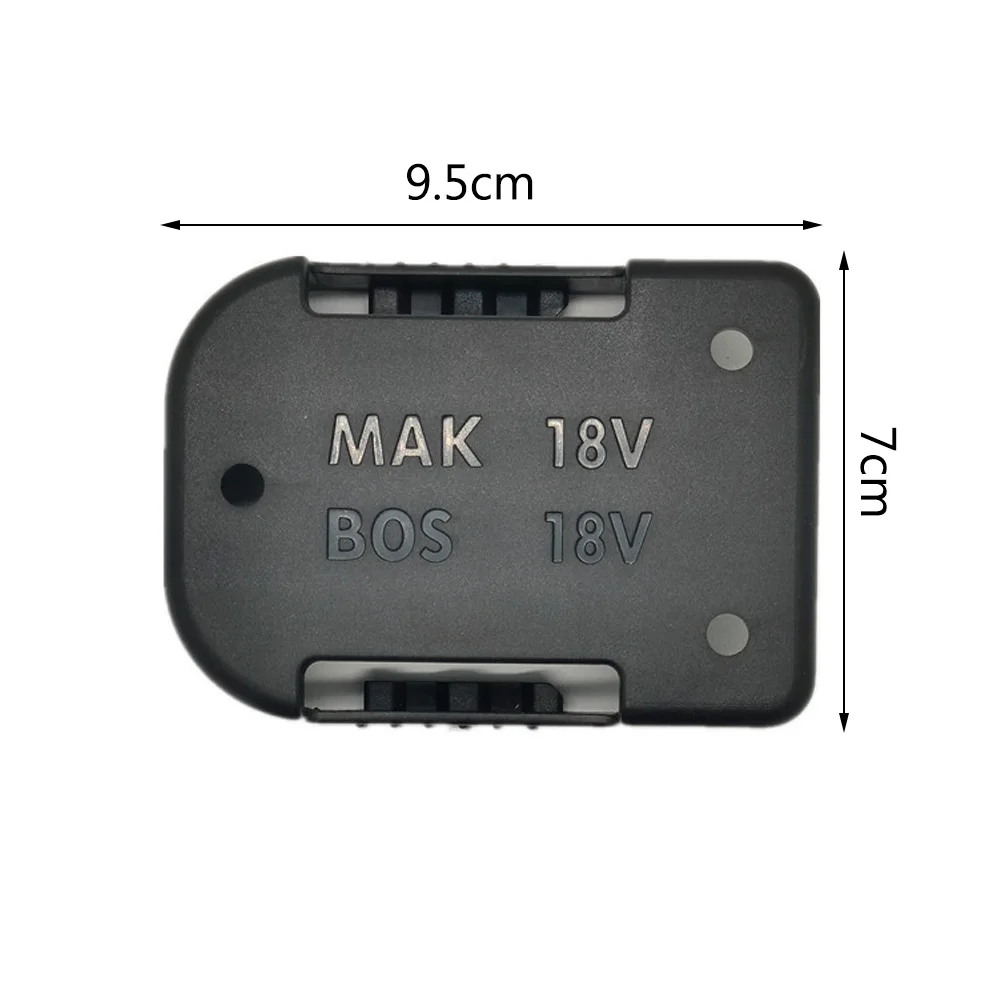 Imagem -05 - Bateria Montagens Suporte de Armazenamento Titular Slots Prateleira Rack Suportes para Bosch para Makita Bl1860b Bl1850b Bl1860 Bl1850 Peças 18v