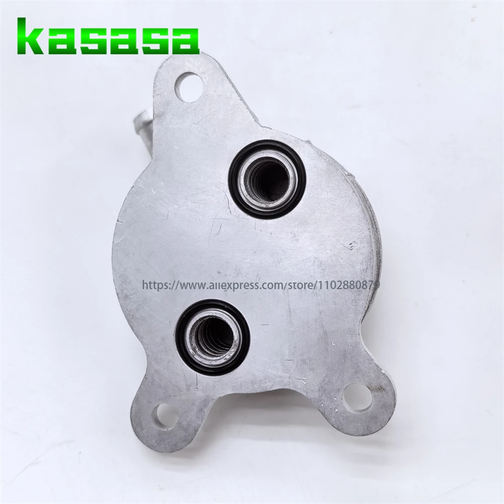 FZ21-19-9F3 2-Pipe Round Transmission Oil Cooler For Mazda 3 6 CX-5 CX-30 2.0L 2.5L