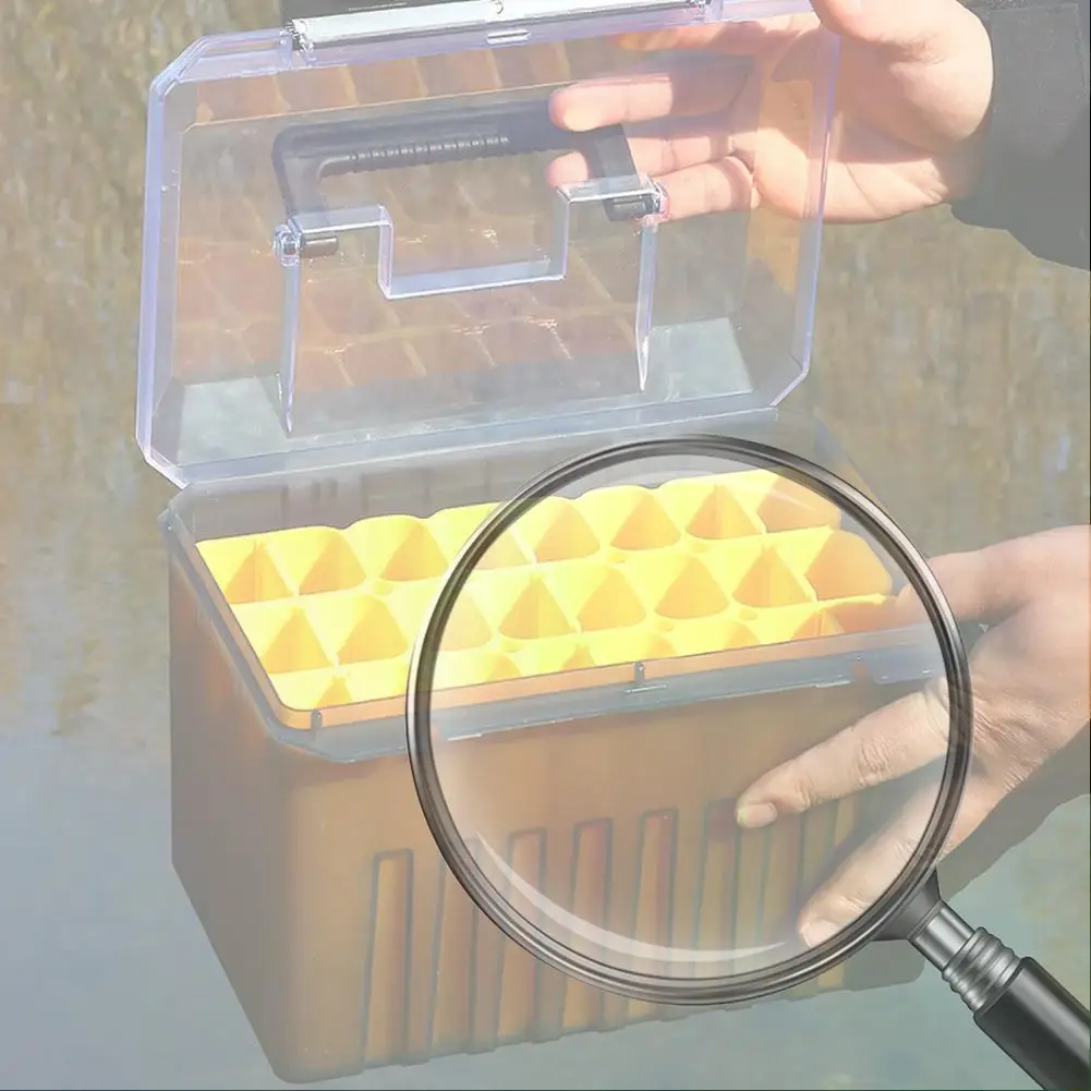 

Органайзер для рыболовных приманок на 24 отделения, контейнер для кальмаров и морских снастей, жесткий кейс для рыболовных снастей, аксессуары для рыбалки