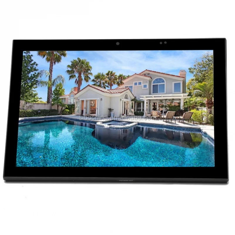 10 Inch Wall Mount Display Touchpanel With POE