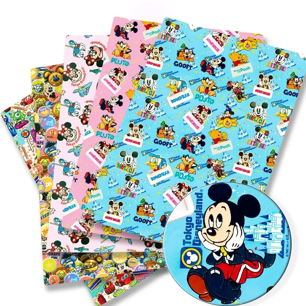 

Disney Mickey Cartoon Fabric Hot DIY Handmade Sewing Patchwork Quilting Baby Dress Home Sheet Printed Fabric Kids Fabric