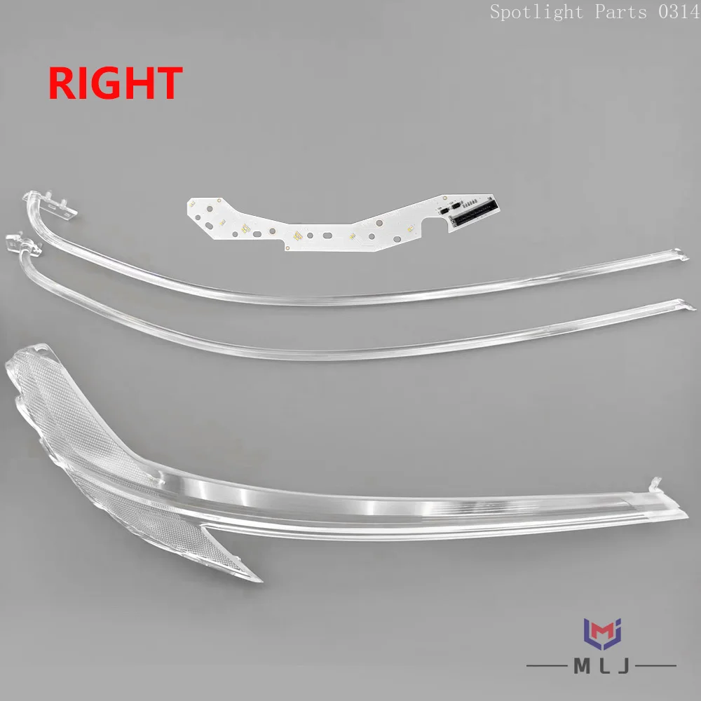 For Volvo V40 2017-2019 Front Headlight White Light DRL Light Source Chip Lamp Tube Light Guide Strip Angel Eye Ballast Module - view 3