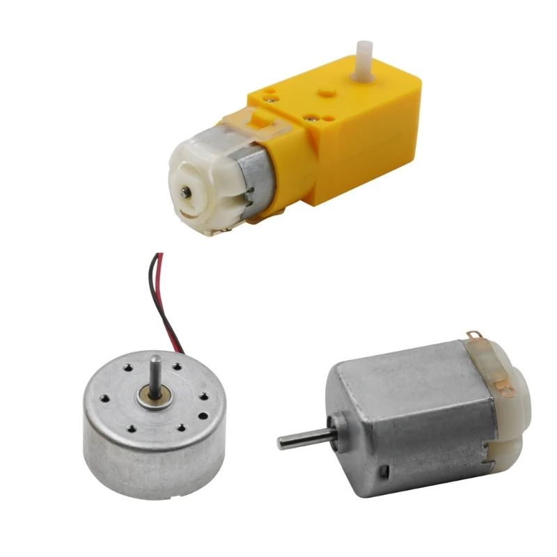 Small Motor Micro 300 130 Motor Strong Stable Motor High-Speed 3V to 5V Miniature Motor Four-wheel Motor