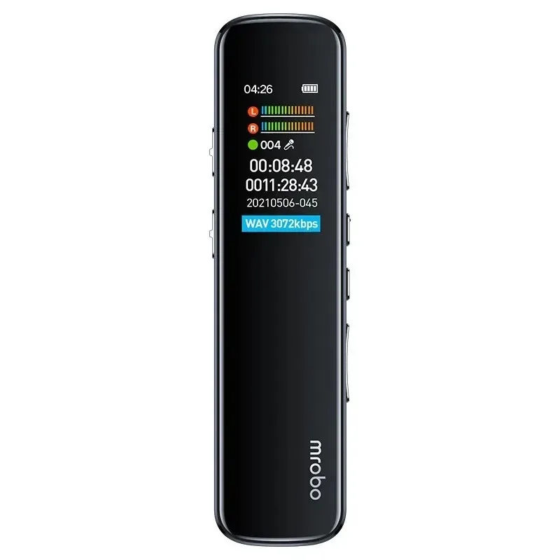 High-Capacity Voice Recorder with Noise Reduction – Perfect for Student Transcriptions and Long-Lasting Battery Performance