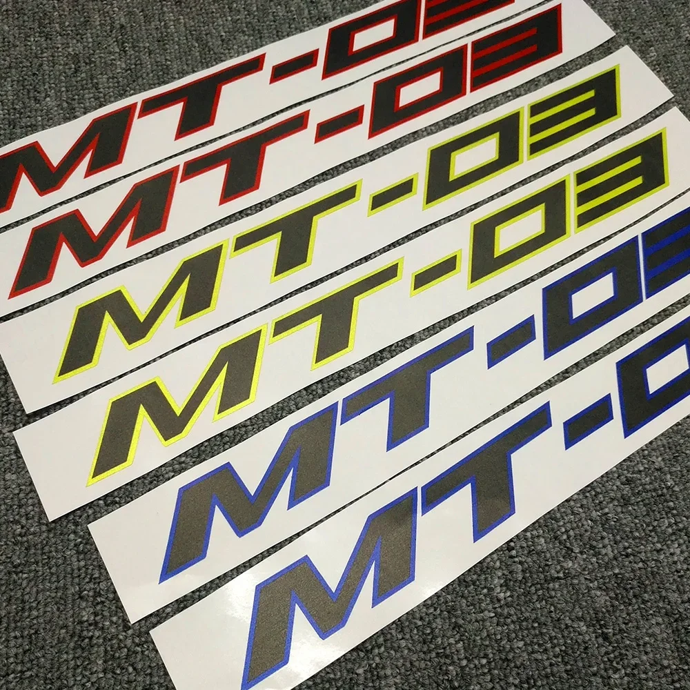 Tank Pad Stickers Motorcycle MT 03 For YAMAHA MT-03 MT03 MT 03 Wheels Rims Helmet Decal Stripes Wheel Rim 2017 2018 2019 2020