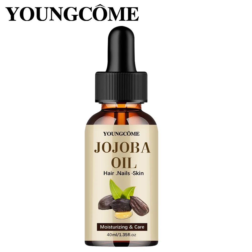 YOUNGCOME JOJOBA Oil Hair Care Essential Oil Anti-frizz Smooth Hair Oil Serum Anti Loss Scalp Massage Spa Treatments Hair Care