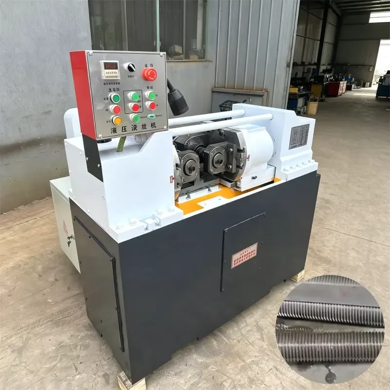 CE Certification Two-axis Hydraulic Thread Rolling Machine for High Precision Cold Extrusion Bolt and Screw Forming