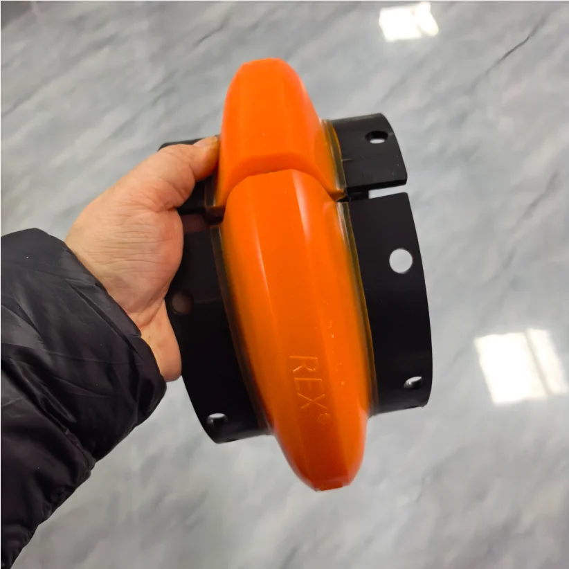 Orange Polyurethane Elastomer E40 Two-piece Tire Coupling Connection Torque element