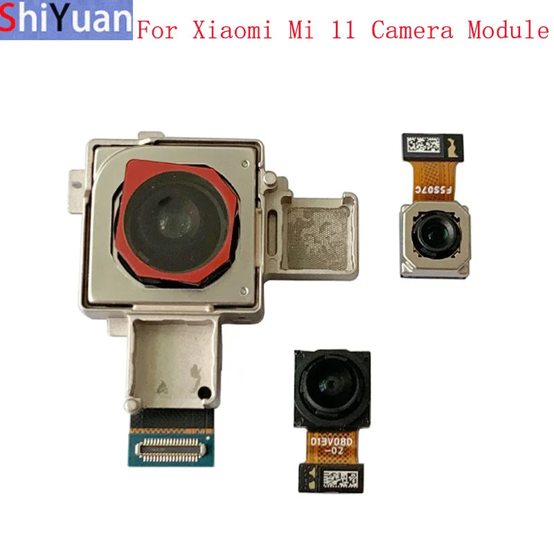 Back Rear Front Camera Flex Cable For Xiaomi Mi 11 Main Big Small Camera Module Repair Parts