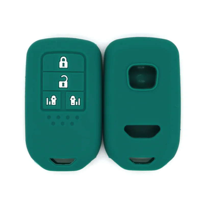 

Protective Silicone Key Pouch for Honda Odyssey - 4-Button Key Fit Auto Power Door, Soft Texture, Durable Car Key Case Cover