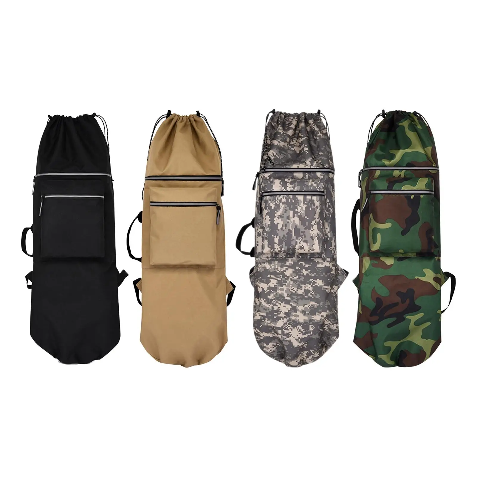 Mochila para monopatín, bolsa de almacenamiento, estuche de transporte para Longboard, para viajes en cubierta de patines