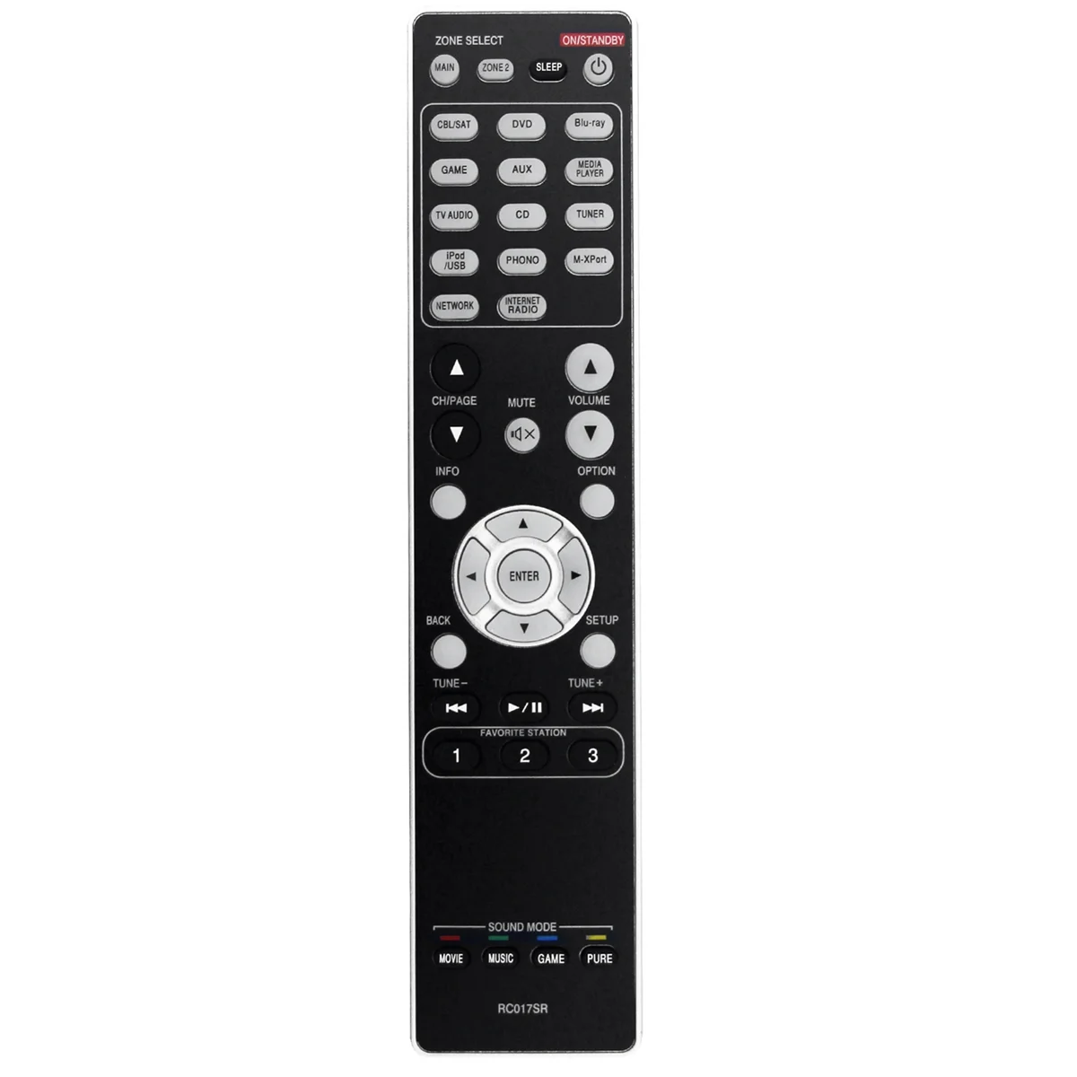 RC017SR Replace Remote Control for Marantz Stereo Receiver AV Home Theater Receiver SR6007 NR1603 SR5007