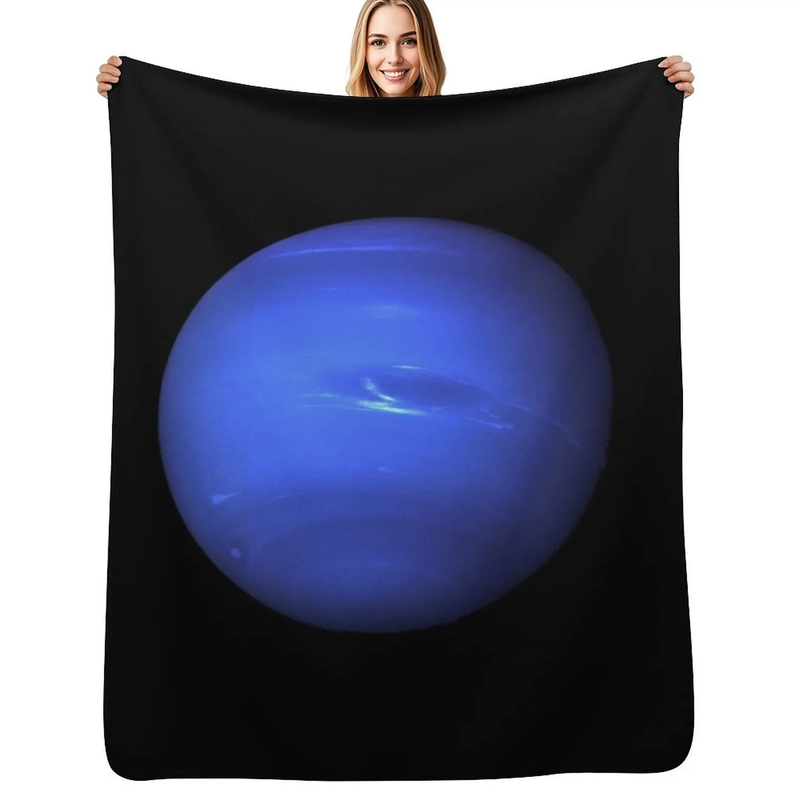 

Neptune Throw Blanket Cute Furry Hairys Baby Blankets