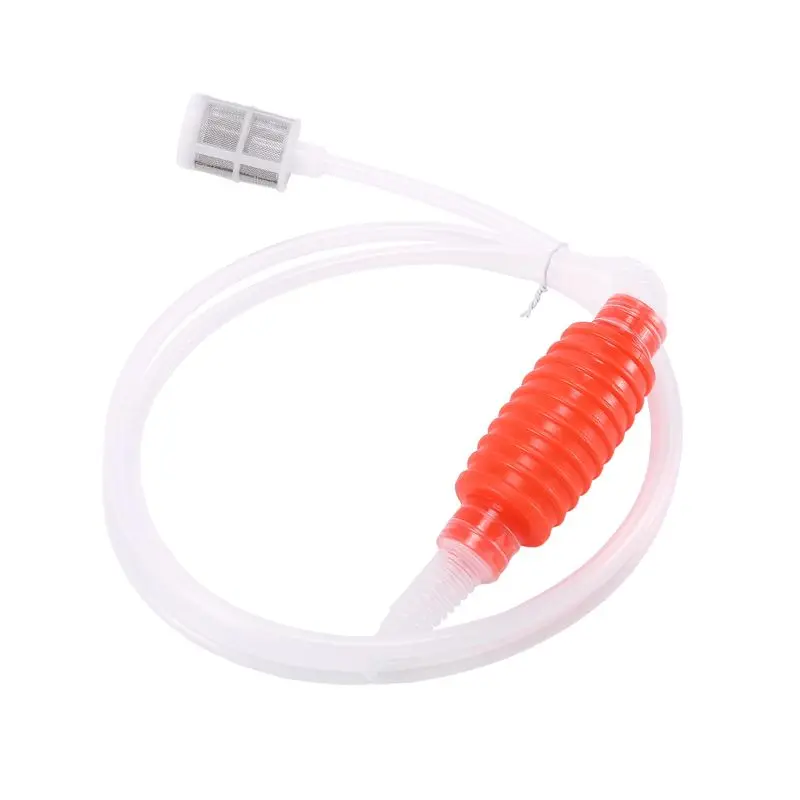 

A65P-2 Meter Fish Tank Aquarium Syphon Tube Hand Fuel Pump Siphon Hose Gas Oil Water Fuel Transfer Siphon Pump For Wate