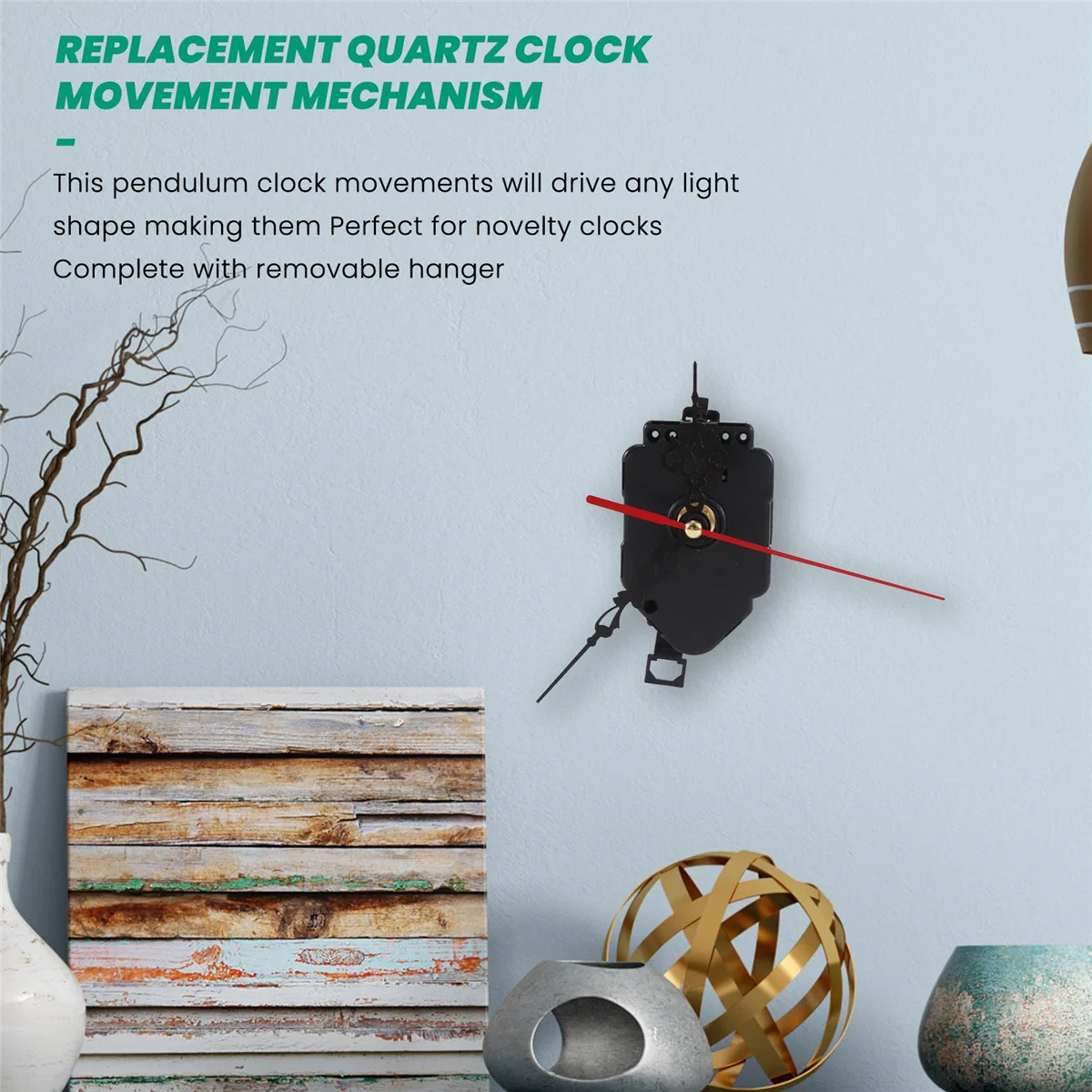 【Stok Terbatas!】Pergerakan jam dinding