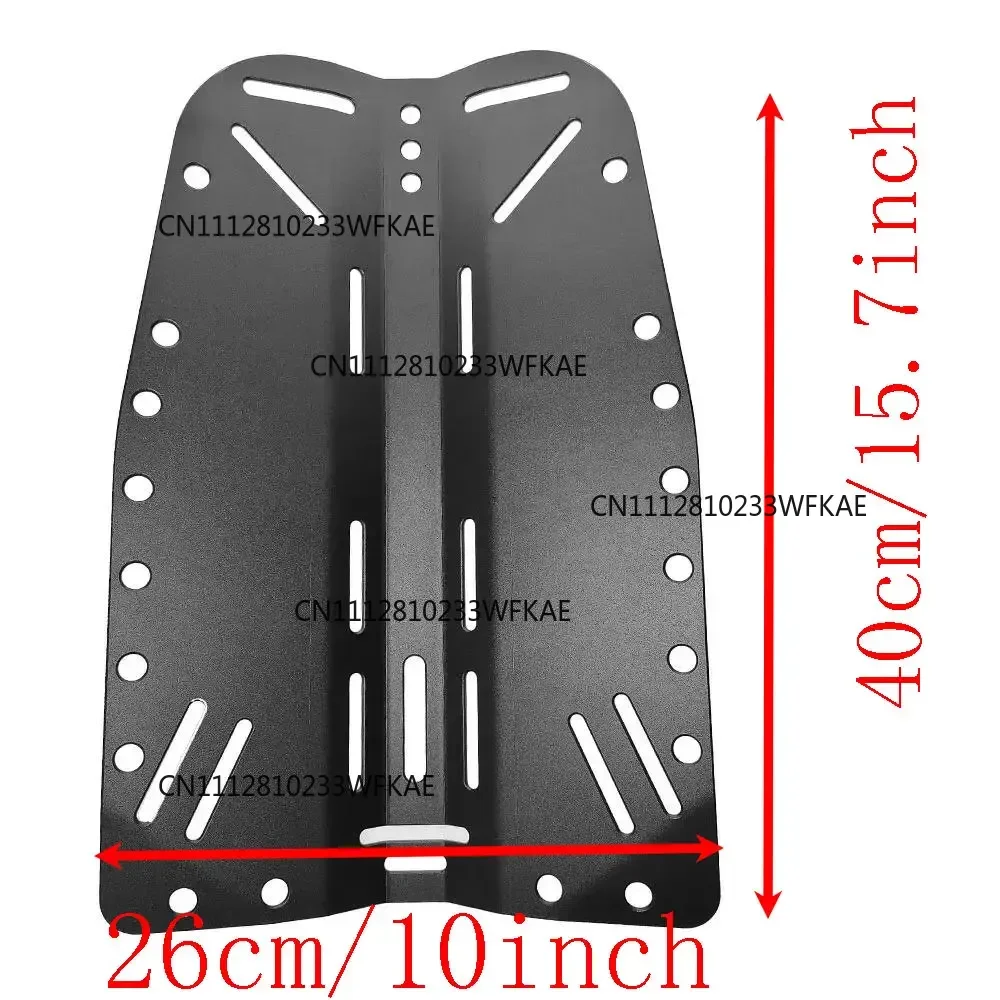 Tech Scuba Diving Backplate with Holes Diver BCD Harness Back Plate for Flexibility in Accessory Mounting Strong & Strudy