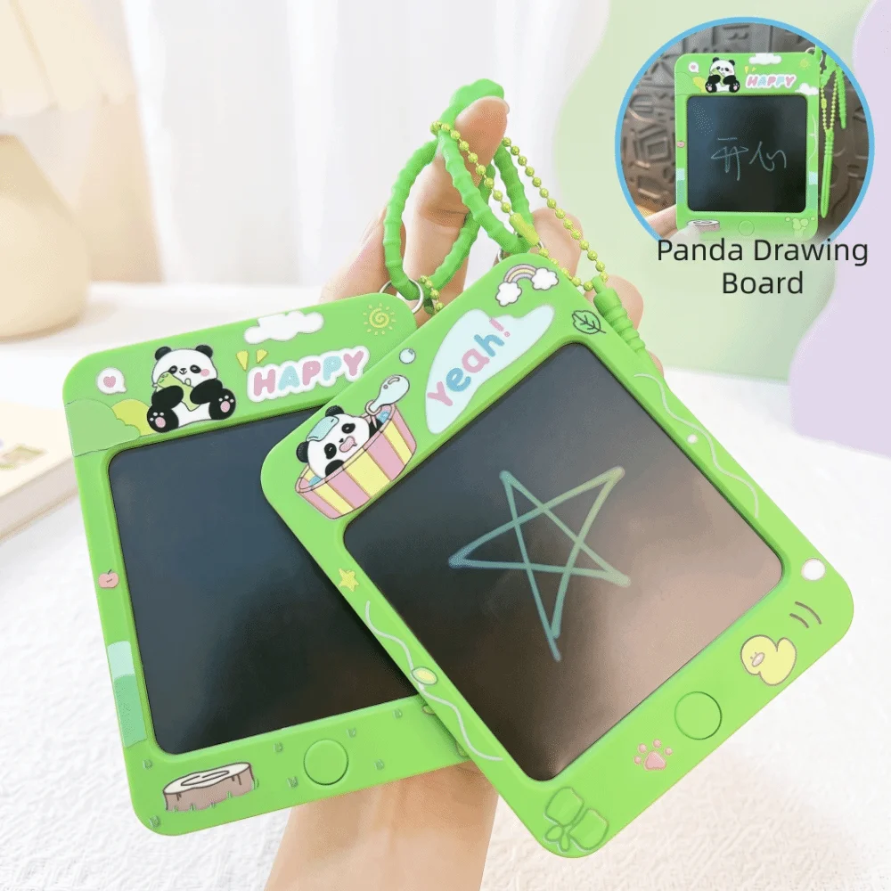 Reusable Keychain Writing Board One-Button Clear Creative Drawing Board Mini Doodle Board Mini Design One-Click Clearing