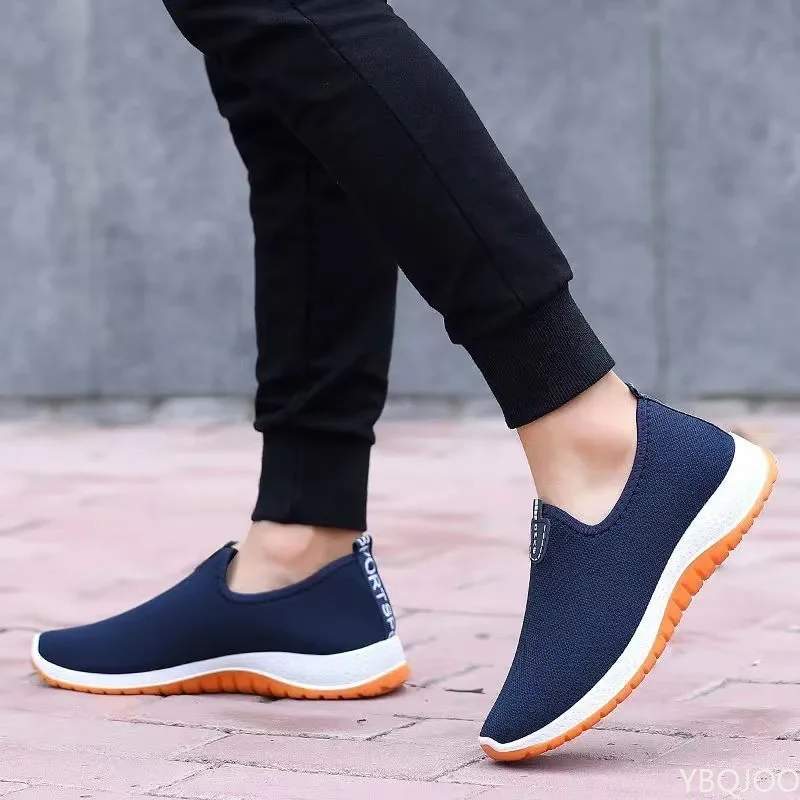 2022 New Fashion Men\'s Casual Shoes Cloth Shoes Low Top Breathable Running Sports Shoes Soft Sole Outdoor Walking Designer Shoes