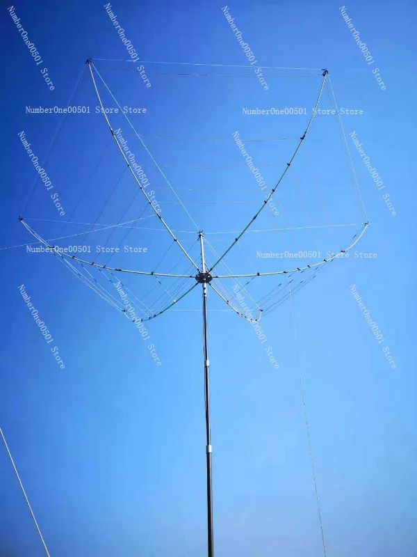 JPC-6 Hex Beam Antenna 6 Band Portable 7dBi High Gain 2000W for Field Day  Communication