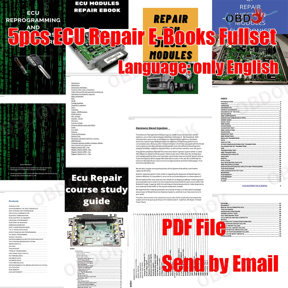 5Pcs Ecu Repair E-B…