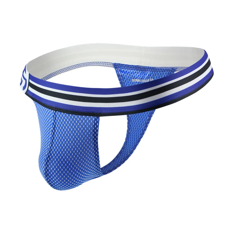 6PCS Lot Men Underwear Thongs Personal Briefs Bikini G-string Thong Jocks Tanga Underpants Man Penis Pouch Shorts Exotic T-back