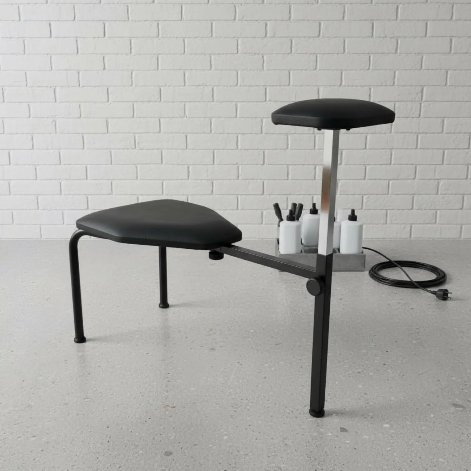 Pedicure Bench Chair Telescopic Design Nail Salon Chair Adjustable Salon Stool Lightweight Adjustable Pedicure Stool