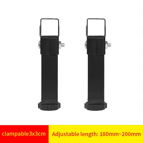 Ribbed frame bed leg support column 3 × 3cm clamping foot bed side support reinforced adjustable furniture foot bed bottom mute - Image 9