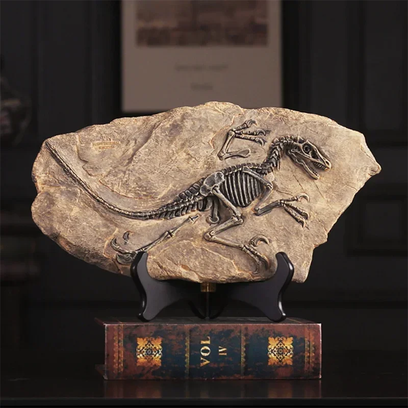 Dinosaur Vintage Figurines Nordic Living Room Bedroom Wall Hanging Figurines & Miniatures Aesthetic Room Home Decor Estatua FYFM