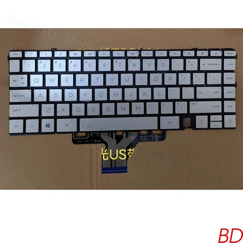 A+ Backlit Keyboard L97425-001 For HP Envy 13-BA TPN-C145 15-EP TPN-Q237