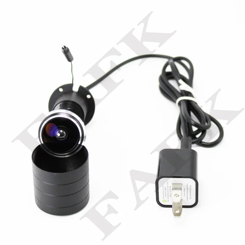 V380 Door Eye Hole Security 1080P HD  1.7mm Lens Wide Angle FishEye CCTV Network Mini Peephole Door WifI  Camera P2P ONVIF