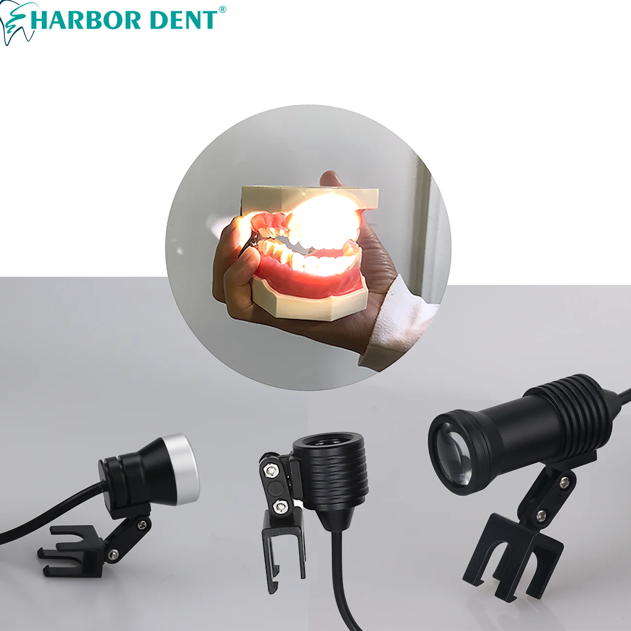 Dental Loupes Surgical Headlights For Dental Medical Surgery 3W or 5W Adjustable Dentist LED Light No Battery No Plug