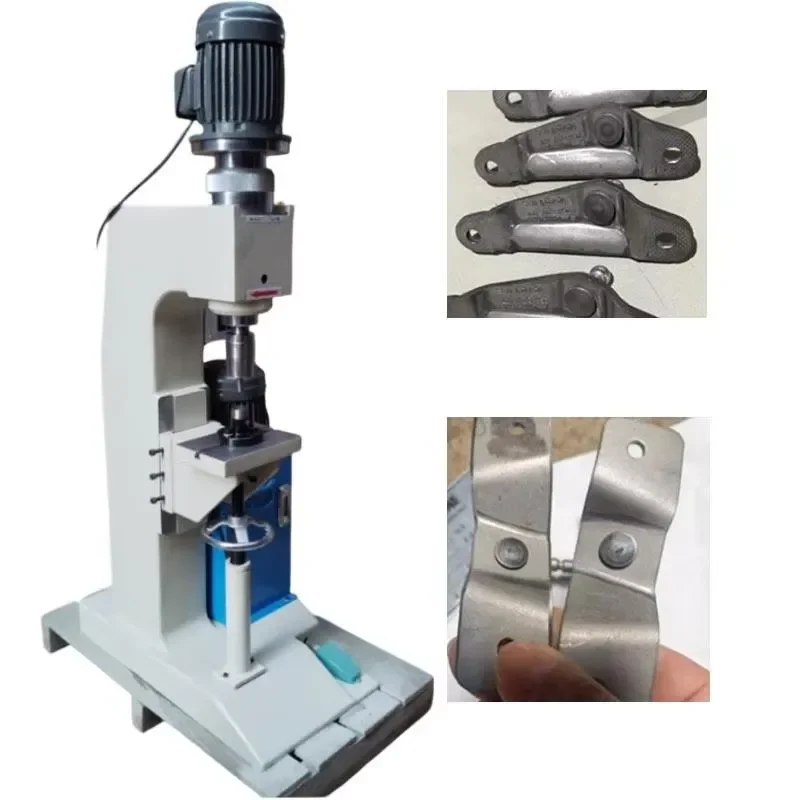 Small Hardware Auto Feeding Hollow PCB Circuit Board Clutch Plate Pneumatic Mini Eyelet Riveting Press Machine