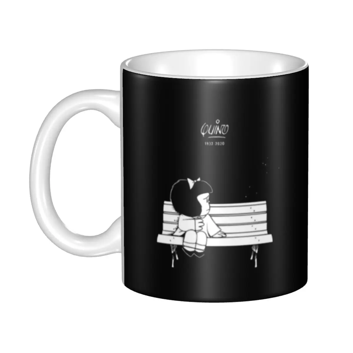 Mafalda Quino Comics Coffee Mugs DIY Custom Classic Cartoon Manga Ceramic Mug Creative Present