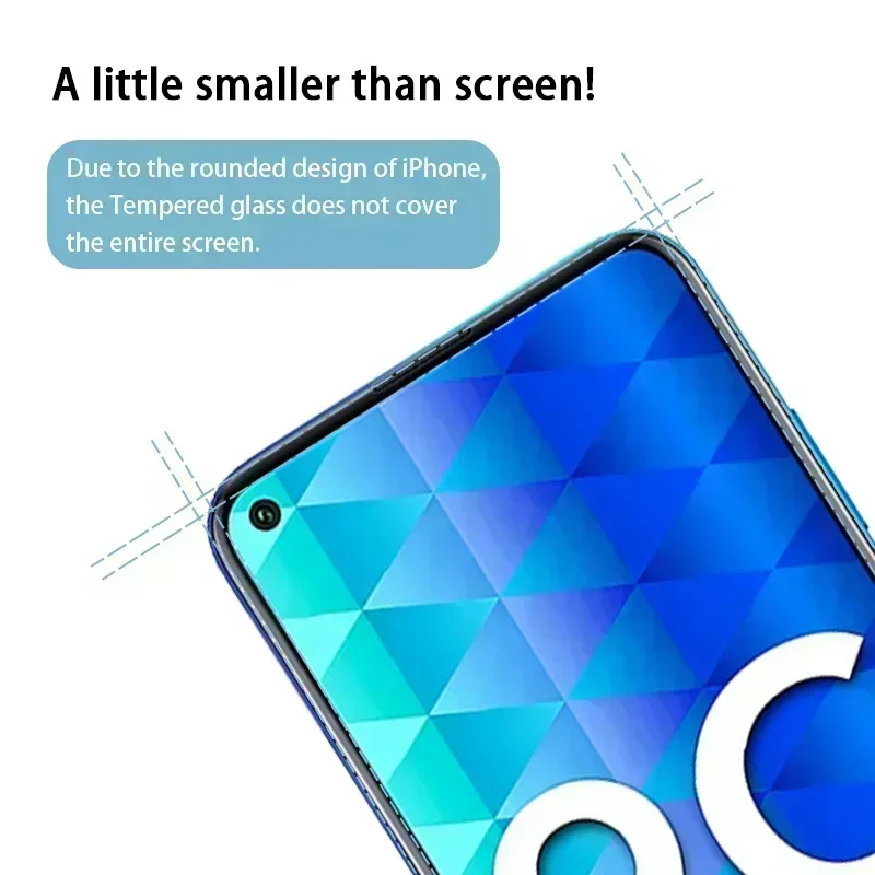 4 шт. Защитная пленка для экрана для Honor 8X 9X 8A 9A 8C 9C 10i 20i 30i Защитное стекло для Honor 10 20 30 50 Premium Pro Lite Glass