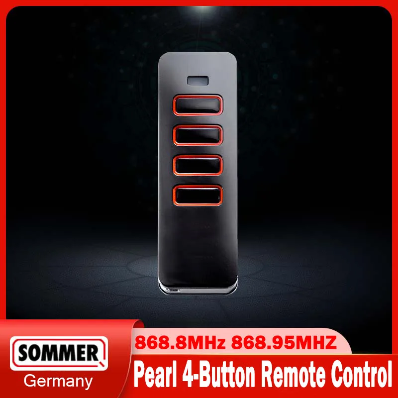 

SOMMER Pearl Vibe Twin Twin+ Status 4018V000 4019V000 4018V064 TX55-868-4 TX40-868-4 Garage Remote Control 868.95MHz 868.3MHz