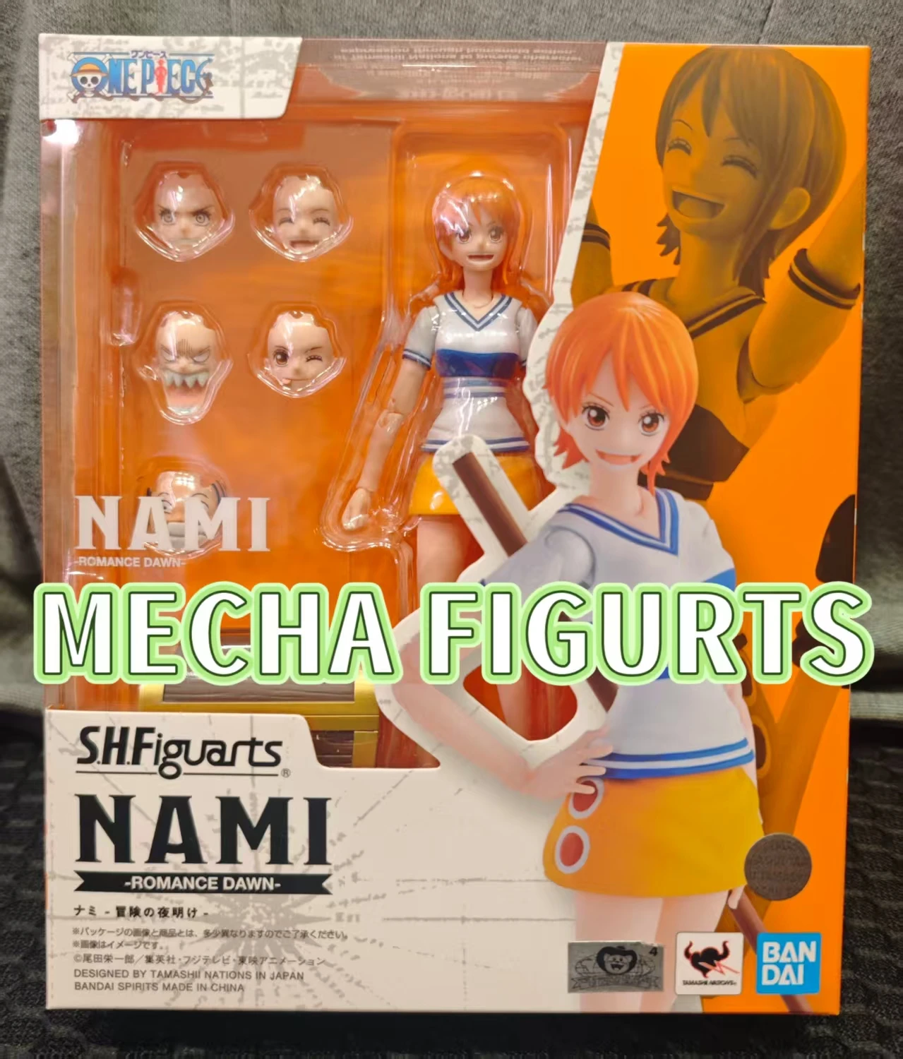 

Spot Bandai One Piece S.H.Figuarts SHF Nami Romance Dawn Action Figure Model Toy