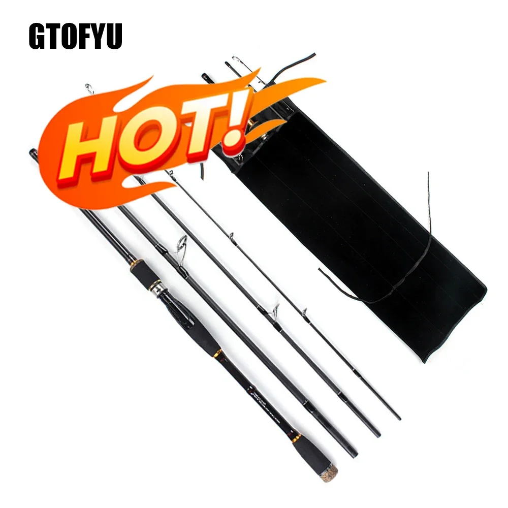 

Fishing Baitcasting Rod 1.8m-3.0m 3/4 Section 100% Hight Carbon 10-25g Power Ultralight Lure Spinning Casting Fishing Lure Rod