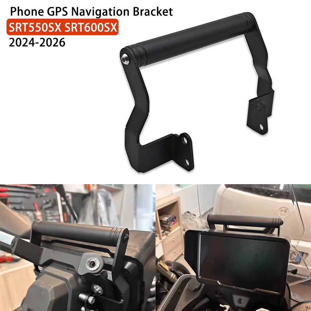 

For QJ SRT600 SRT550SX SRT600SX 2024 2025 2026 Motorcycle 22mm Phone GPS Navigation Mounting Extension Bracket Holder Stand bar