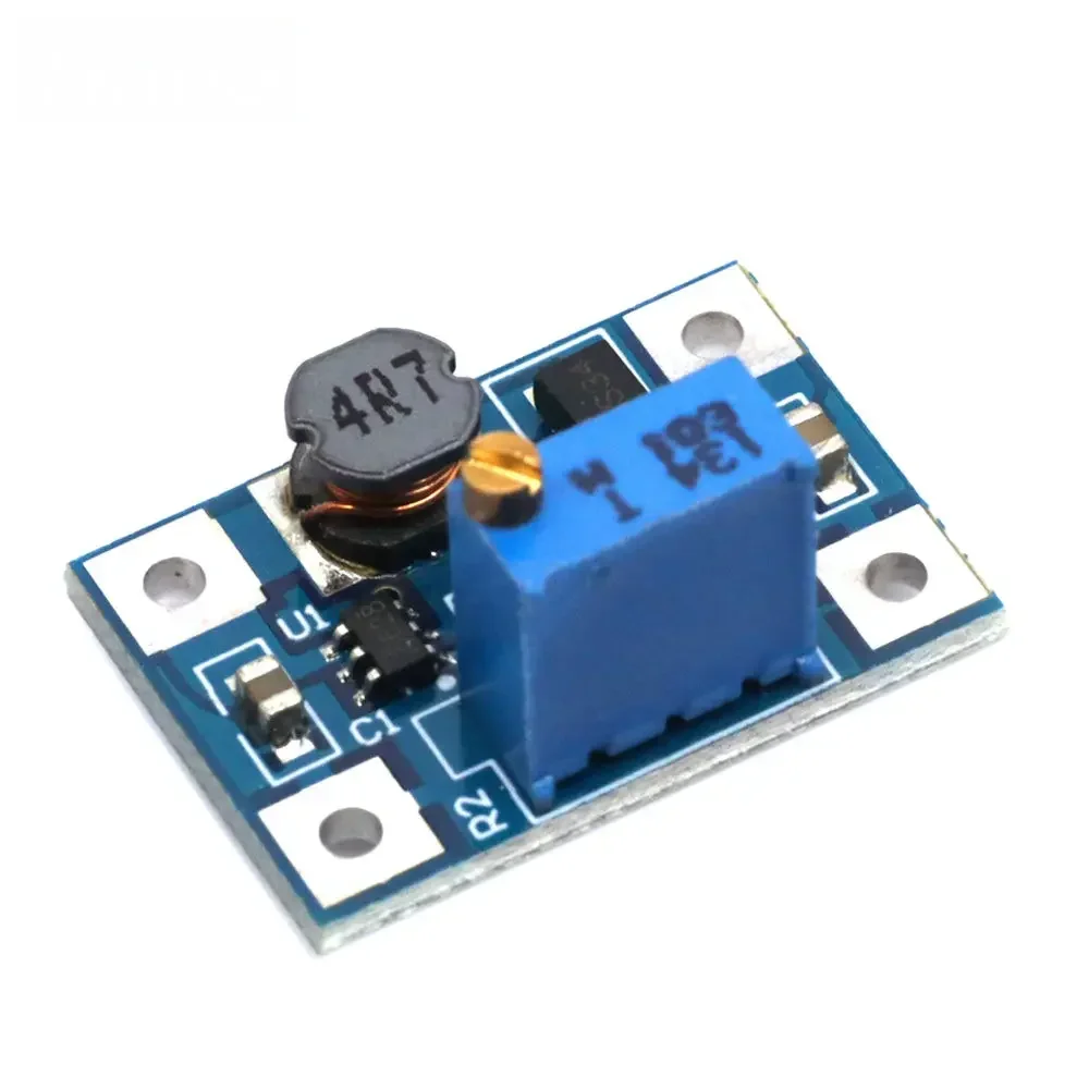 SX1308 2A 2-28V DC-DC Step-UP Adjustable Power Module, Step-Up Boost Converter for DIY Projects