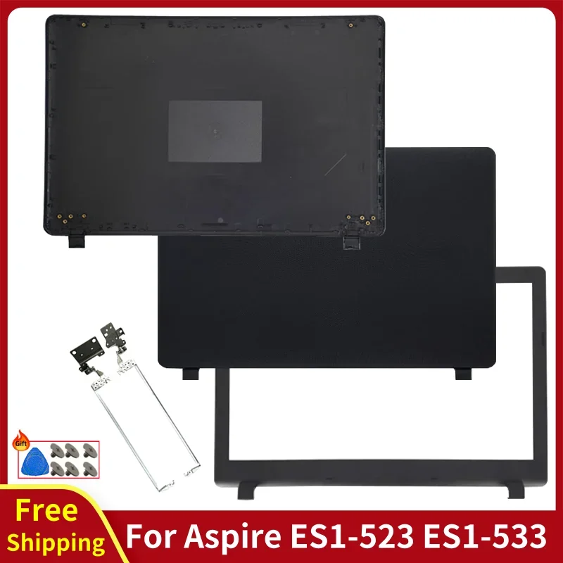 New For Aspire ES1-523 ES1-533 ES1-532 ES1-572  ES1-532G Laptop LCD Rear Lid Back Cover/Front Bezel/LCD Hinge Replace the Casing