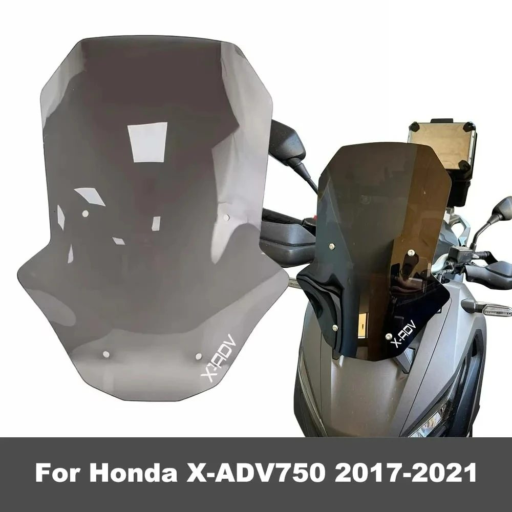 

XADV750 2021 Motorcycle modification transparent front windshield For Honda XADV 750 X-ADV750 XADV-750 2020 2019 2018 2017