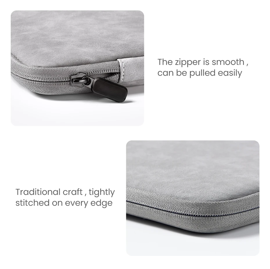 Laptop Sleeve Bag for Macbook Air Pro 13 13.3 14 15.4 15.6 Inch Notebook Pouch for Lenovo Asus HP Dell Portable Bag Cover