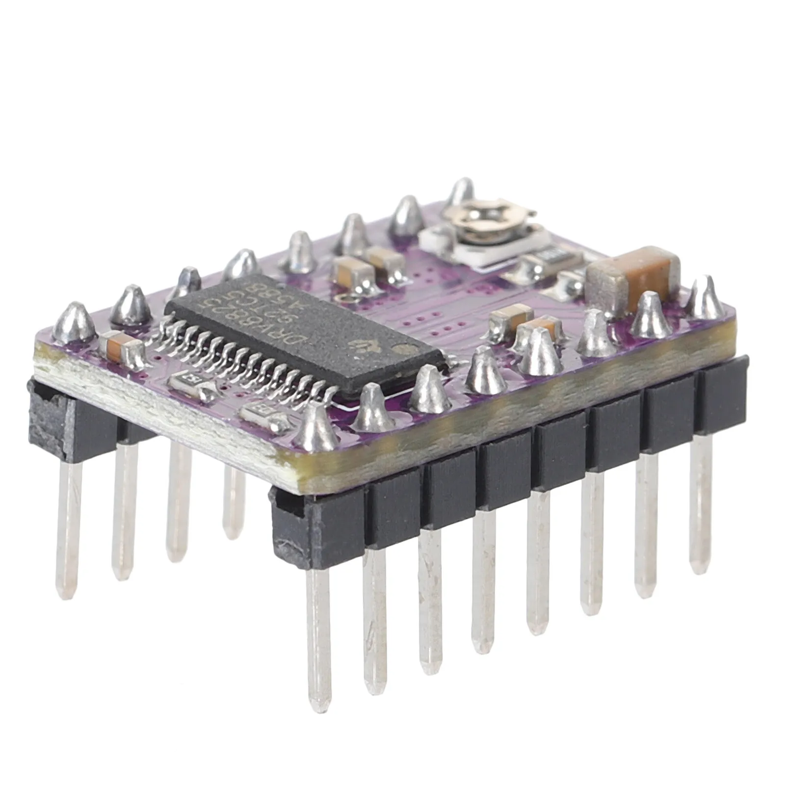 

Stepper Motor Driver Module with Built-in Heat Sink for 3D Printer Reprap Ramps 1.4 A4988 Precision Control