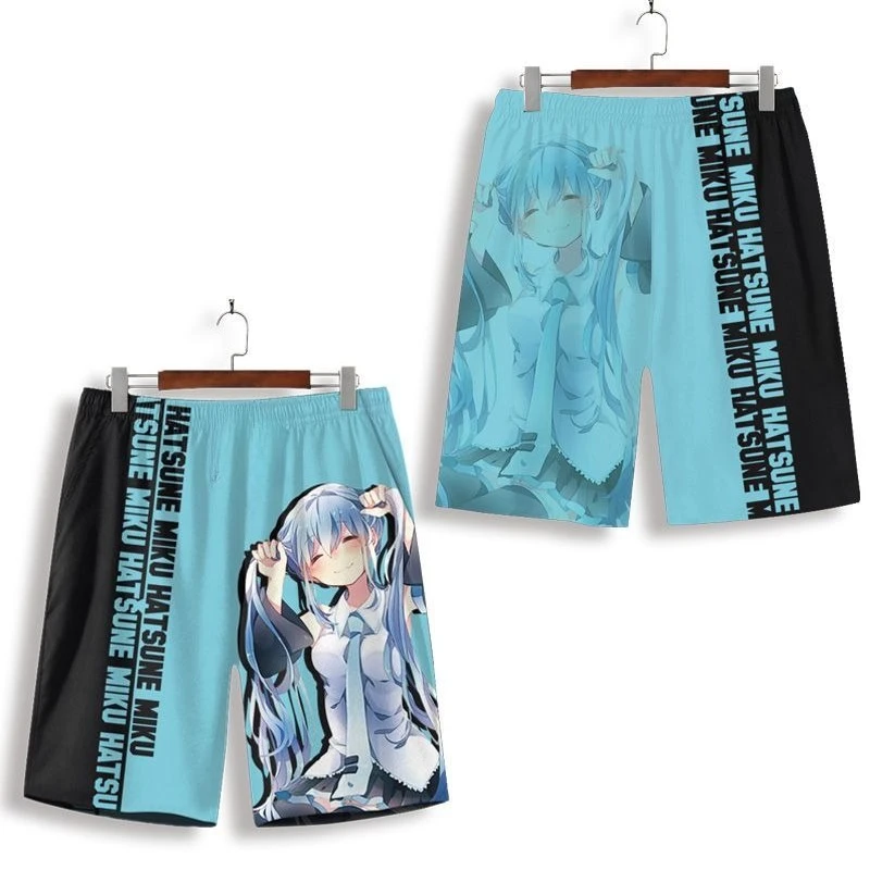 shorts-hatsune-miku-com-estampa-3d-de-animacao-roupas-casuais-de-verao-para-criancas-calcas-de-praia-para-amantes-de-anime