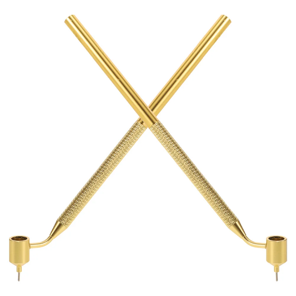 

2 шт., автомобильные ручки для ретуши, прецизионный аппликатор, ручка для ремонта царапин, тонкая линия, жидкостный пишущий инструмент, легкий, компактный для