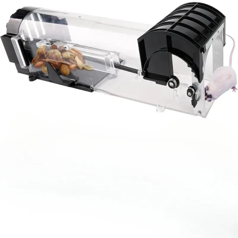 

Для внутреннего и наружного сада, многоразовая пластиковая ловушка для грызунов, бытовая ловушка для мышей, умная самоблокирующаяся мышеловка